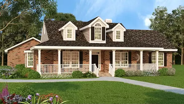 image of southern house plan 2907